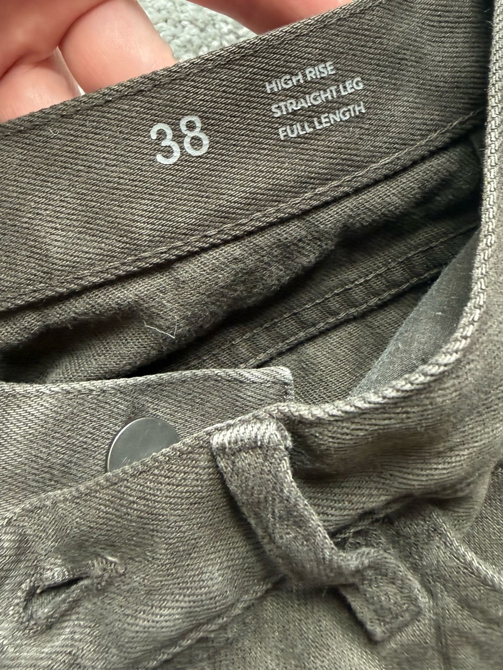 Massimo Dutti Brown Jeans - size 6- excellent condition - Picture 2 of 12